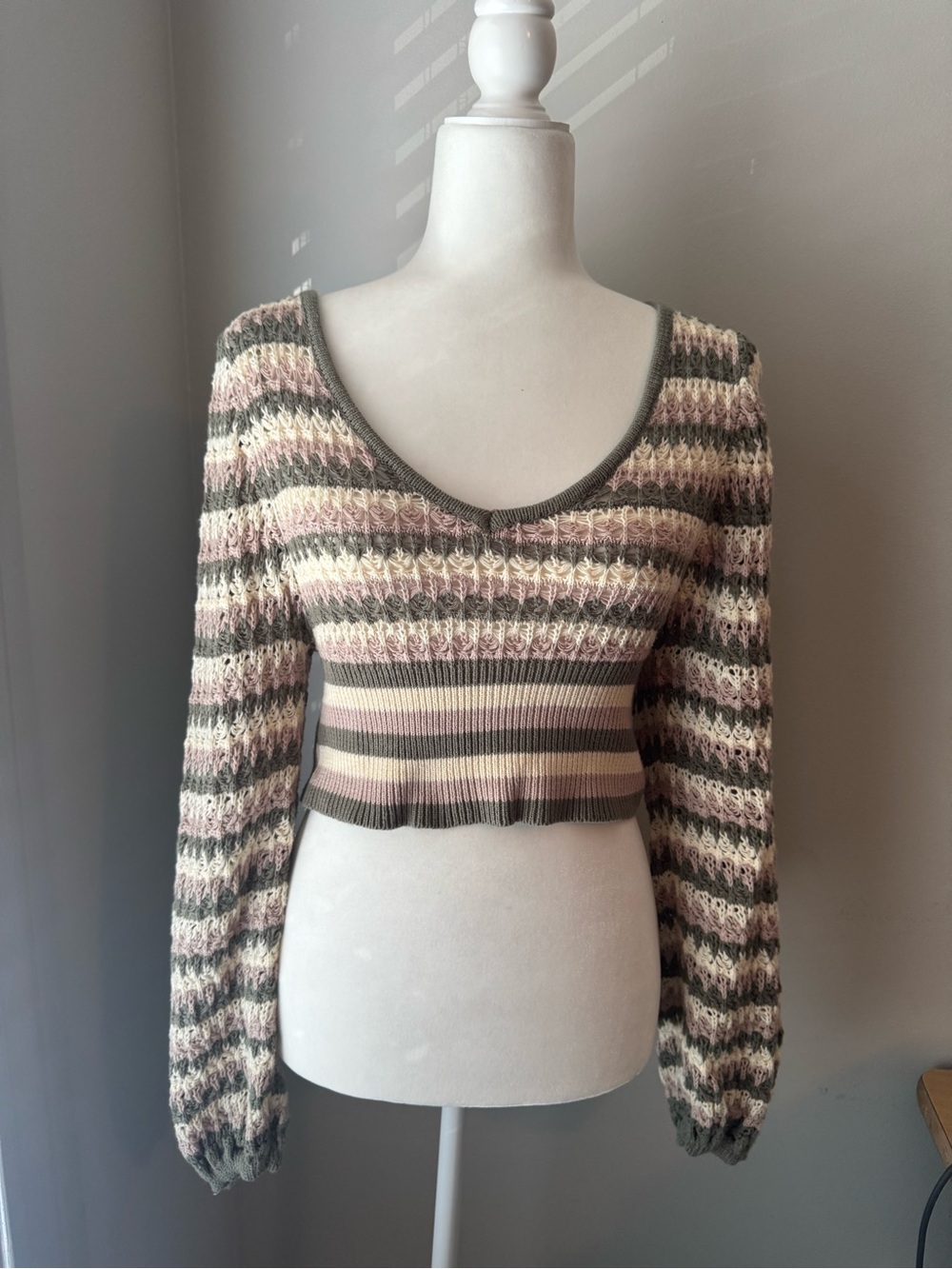 Altar’d State Knit Cropped Sweater